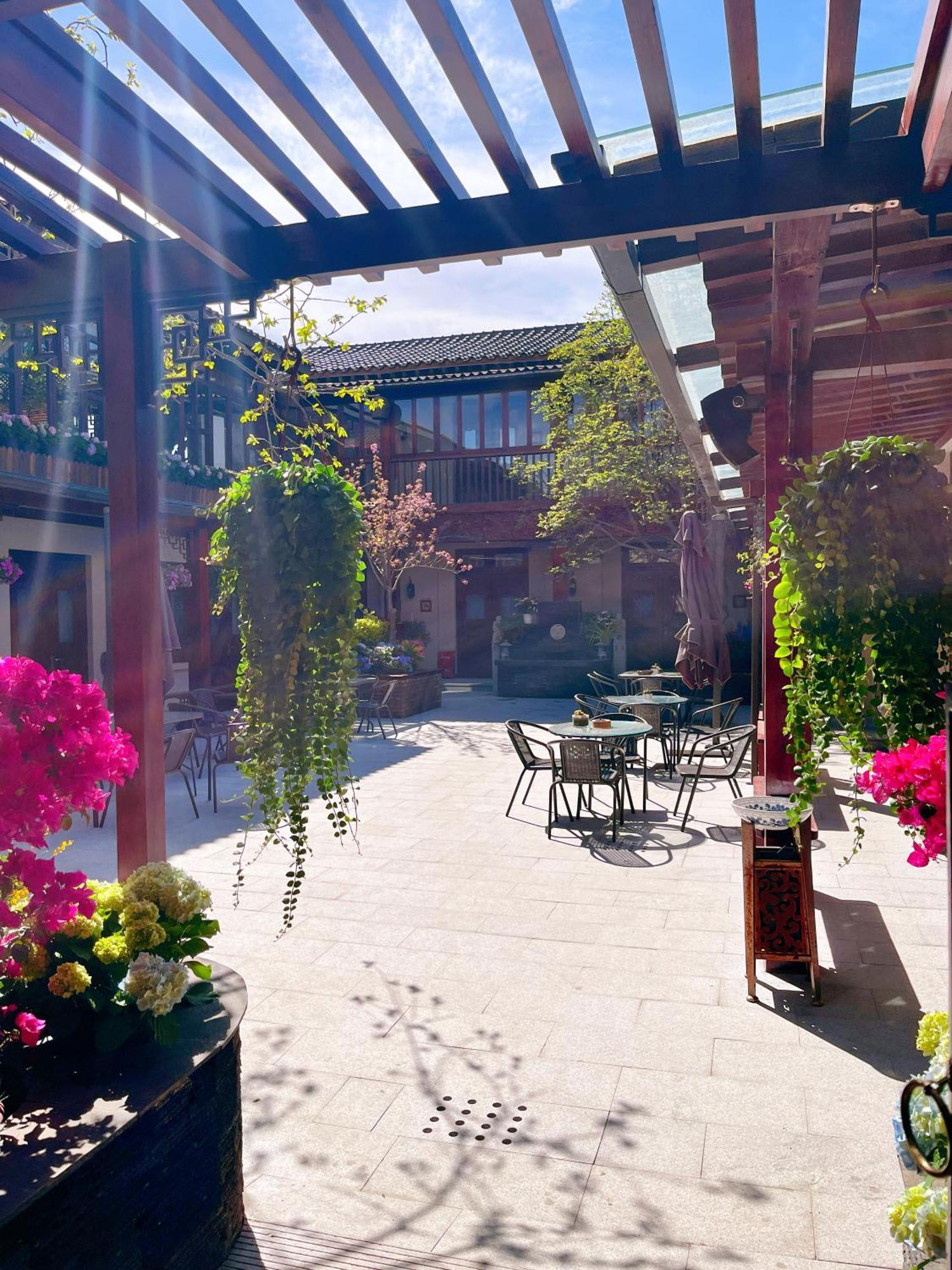 Jingshan Garden Hotel Peking Exterior foto