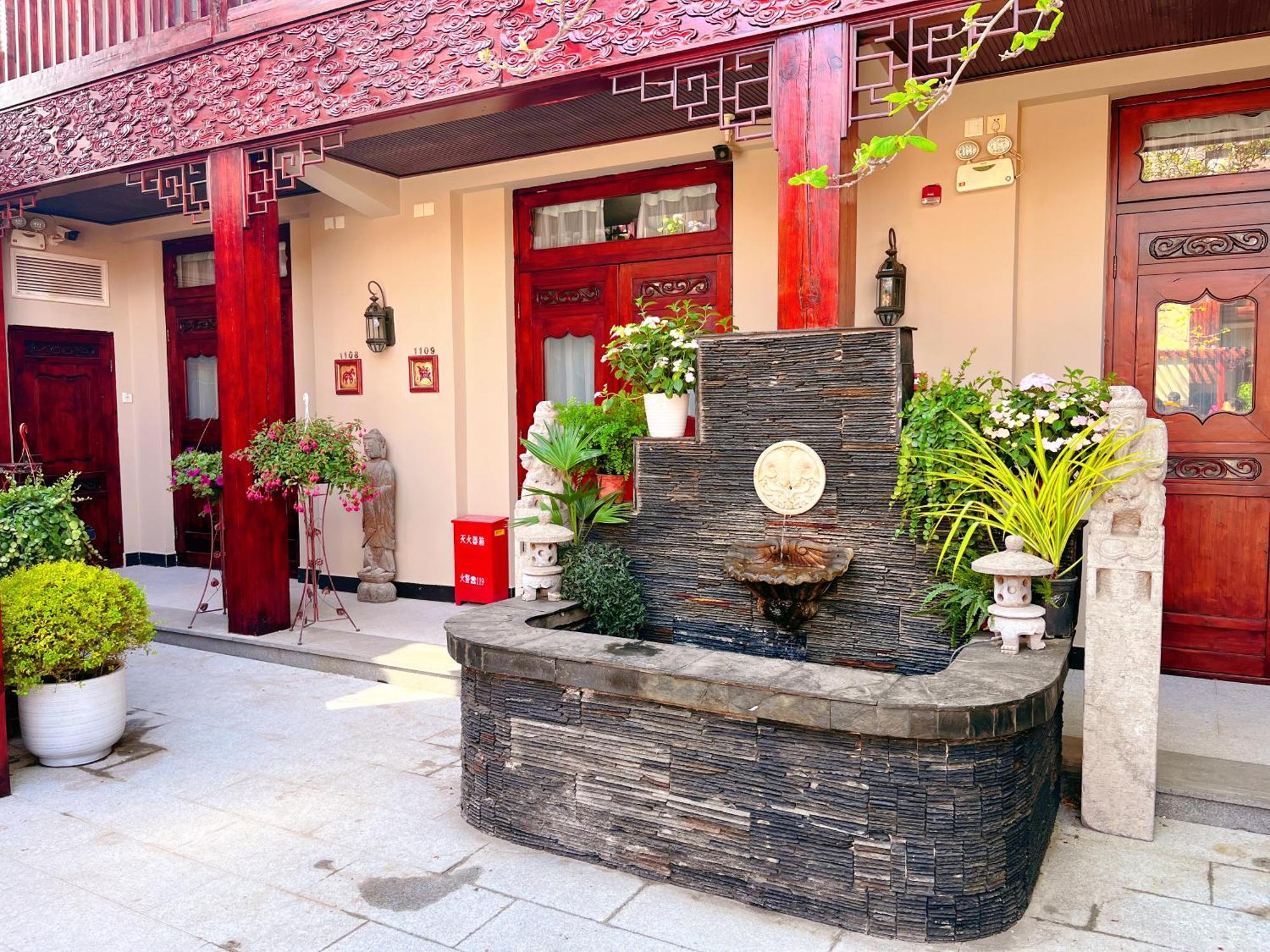 Jingshan Garden Hotel Peking Exterior foto