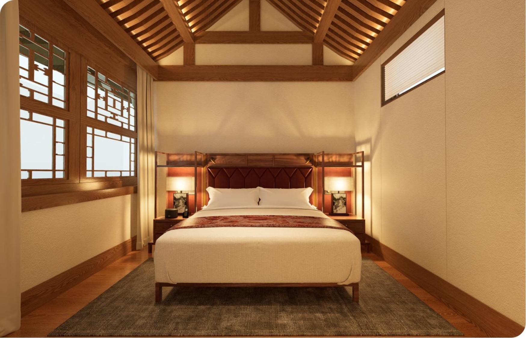 Jingshan Garden Hotel Peking Exterior foto