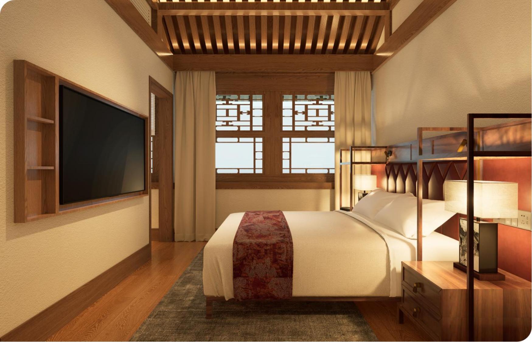 Jingshan Garden Hotel Peking Exterior foto