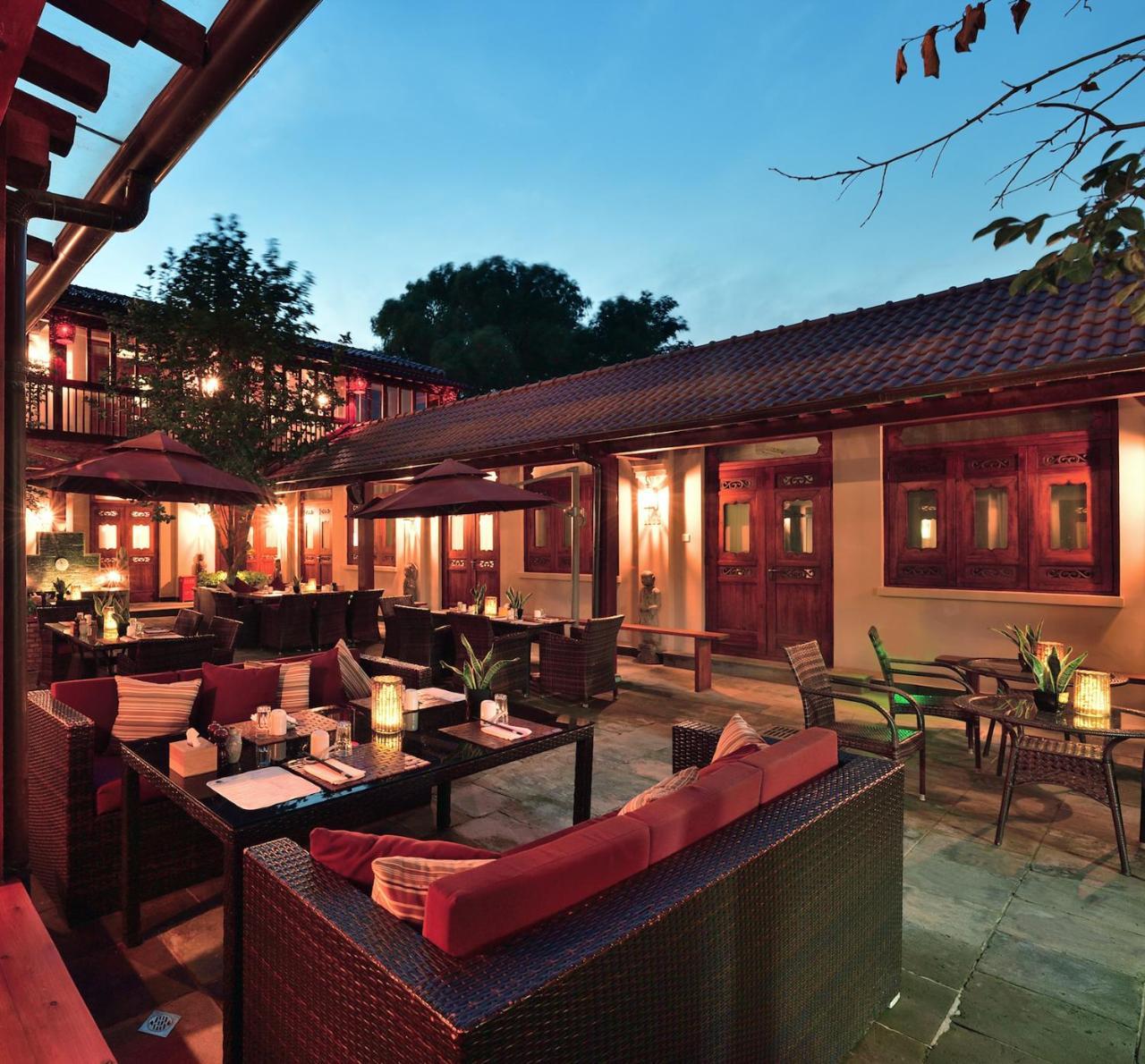 Jingshan Garden Hotel Peking Exterior foto